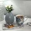 Blue and White Trivet Plate