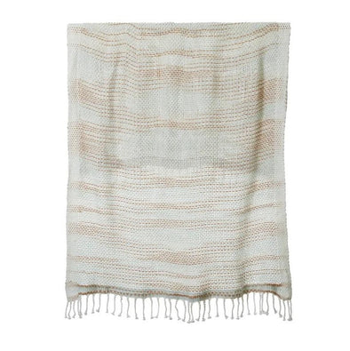 Cotton Knit Throw - 125 cm