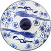 Blue Bird Ceramic Cannister