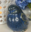 Blue Ceramic Bird - 17 cm