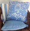 Blue and White Cushion Covers - Anthea Blue, Bay Stripe, Dusk Blue