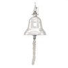 Hamptons Coastal Silver Wall Bell - Large