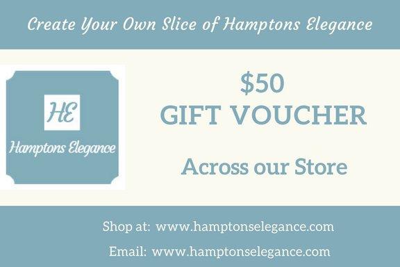 Gift Voucher Card - $50 $100 $150 for Birthday, Christmas, Engagement, Wedding