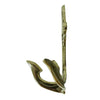 Anchor Wall Hook in Brass - 11 cm