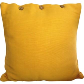 Marigold Yellow Gold Solid Colour Cushion Cover.jpg