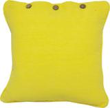 Yellow Solid Colour Cotton Linen Cushion Cover